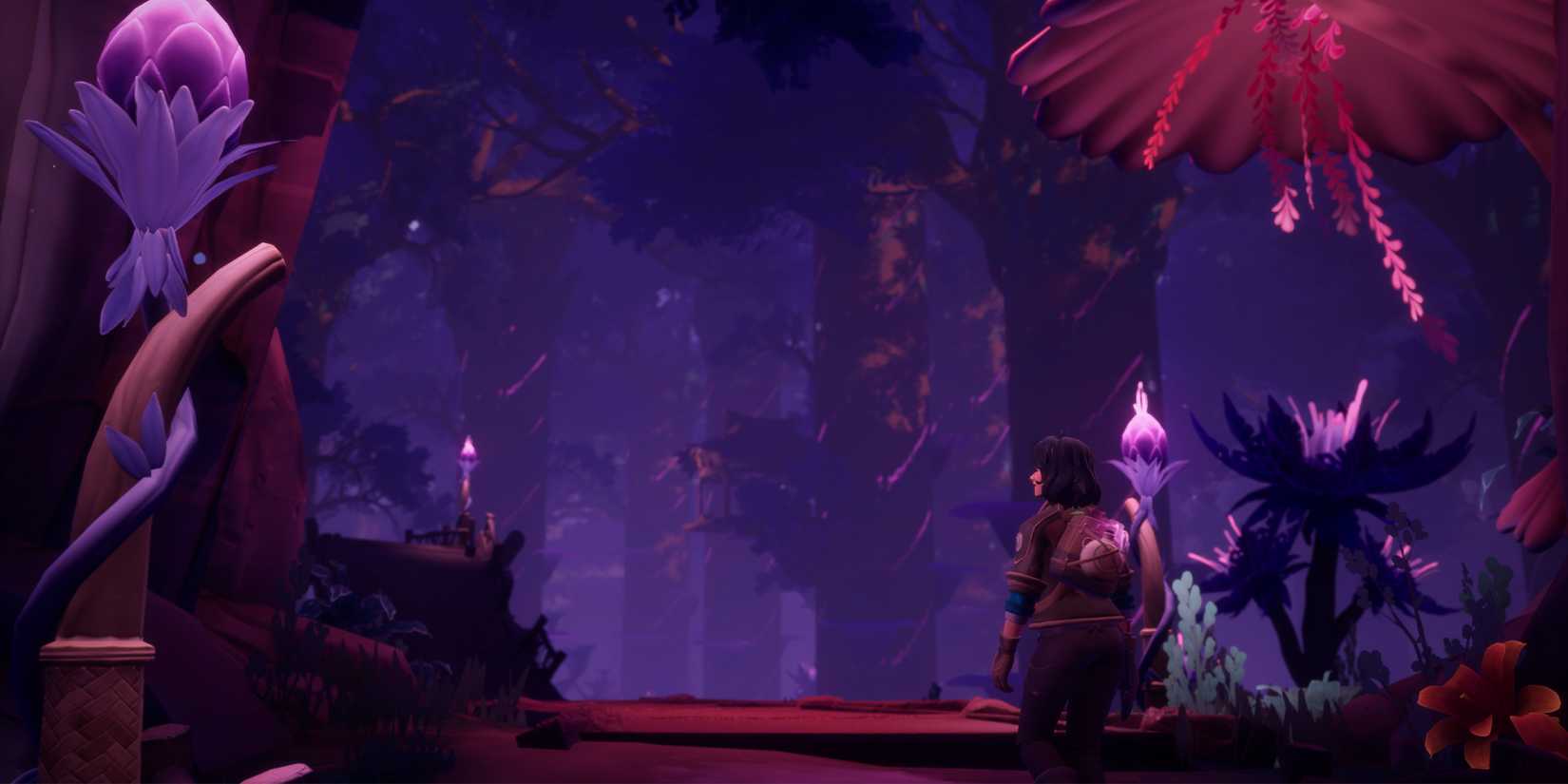 Palia Elderwood character in forest