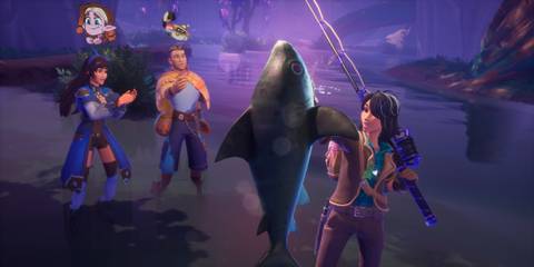 Palia Elderwood fishing shark