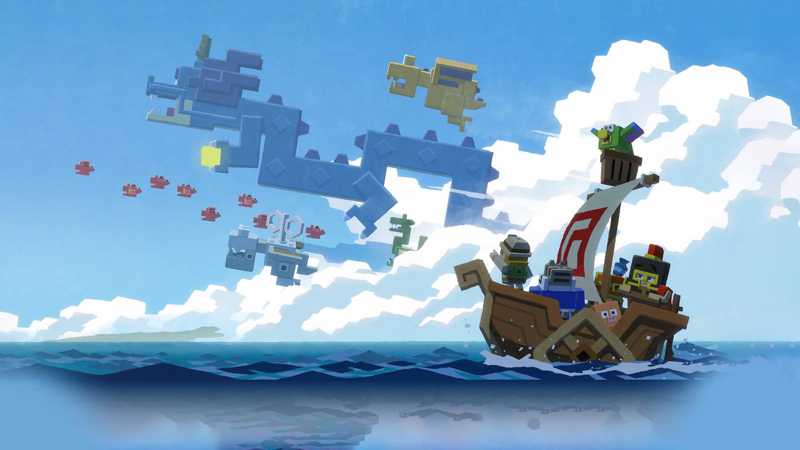 Pandoland boat sailing key art