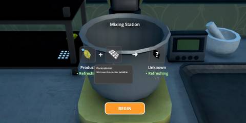 paracetemol mix schedule 1