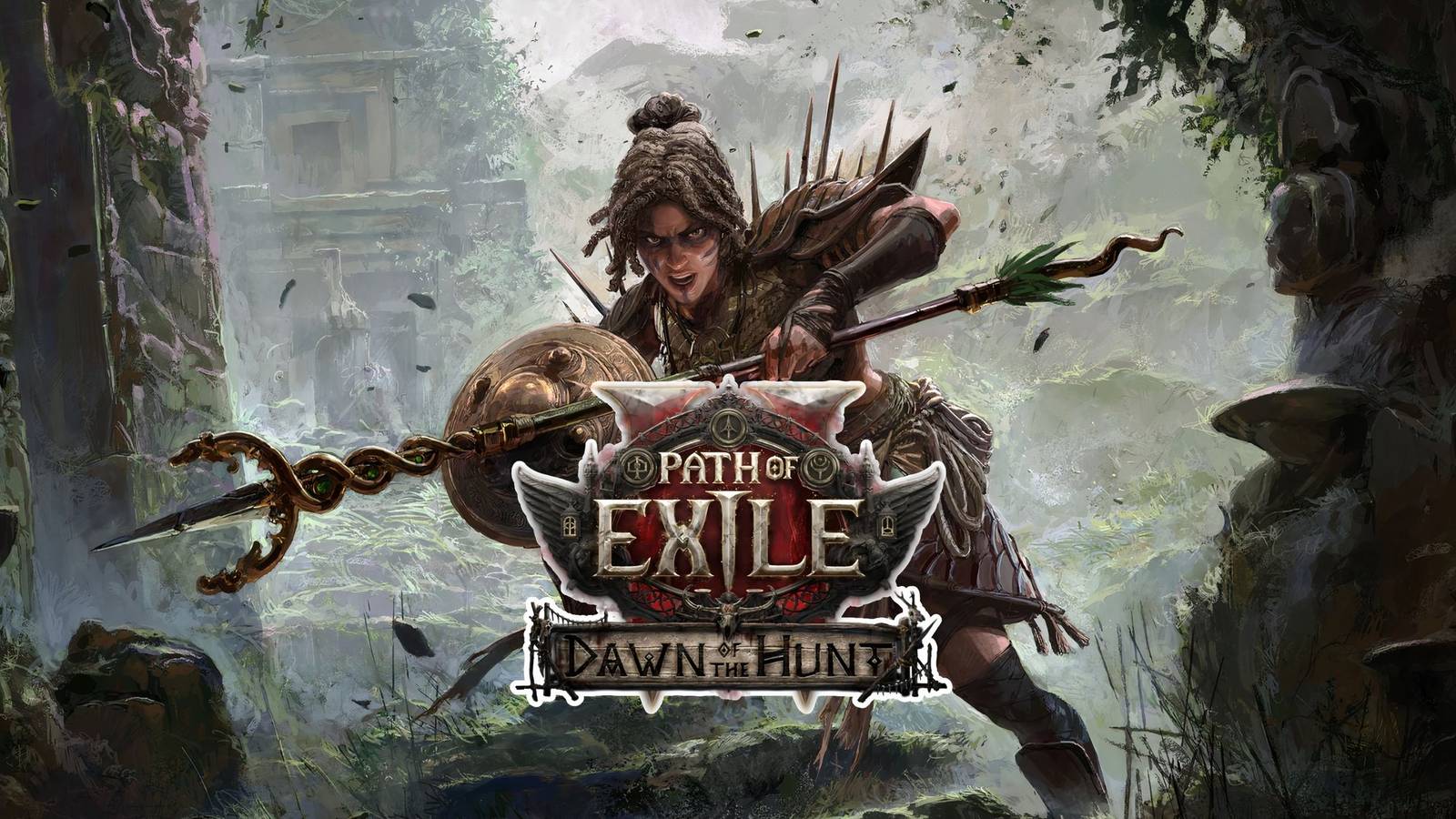 path of exile 2 dawn of the hunt league art.