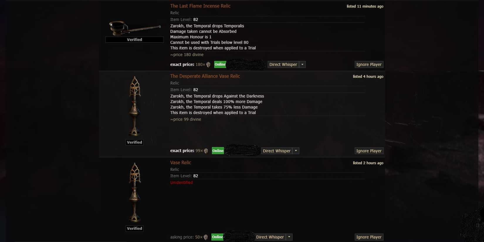 Path of Exile 2 Relics