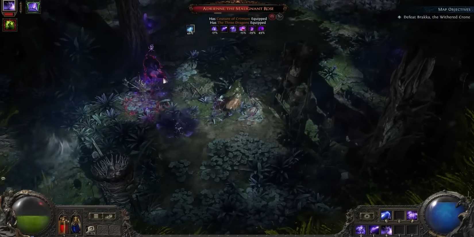 Path of Exile 2 rogue exile adrienne forest