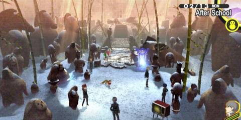 Hollow Forest dungeon in Persona 4