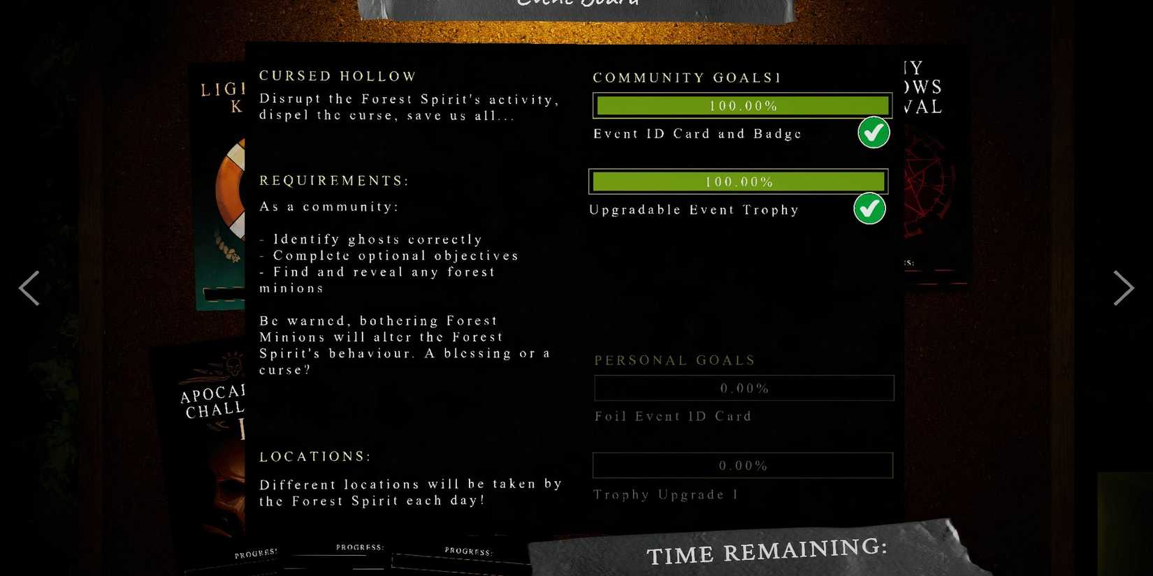 Phasmophobia Cursed Hollow Event