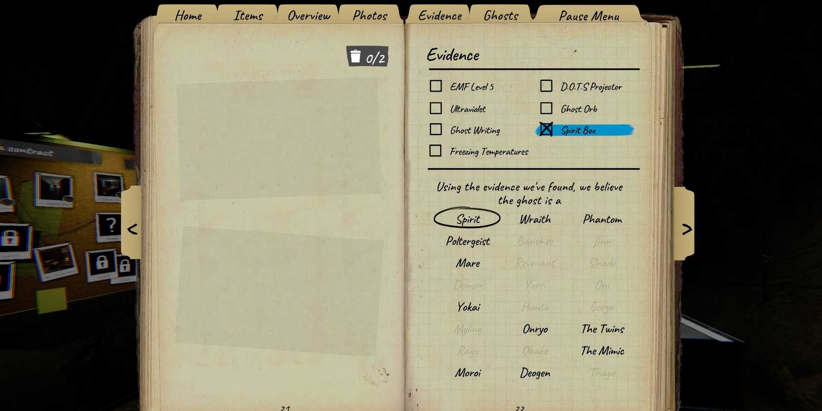 How to Find Forced Evidence in Phasmophobia
