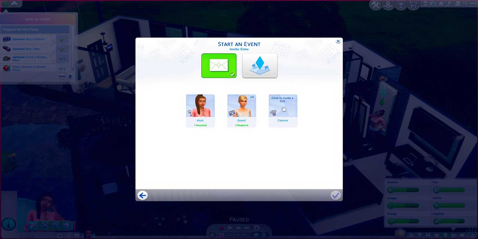 Planning a Social Event The Sims 4