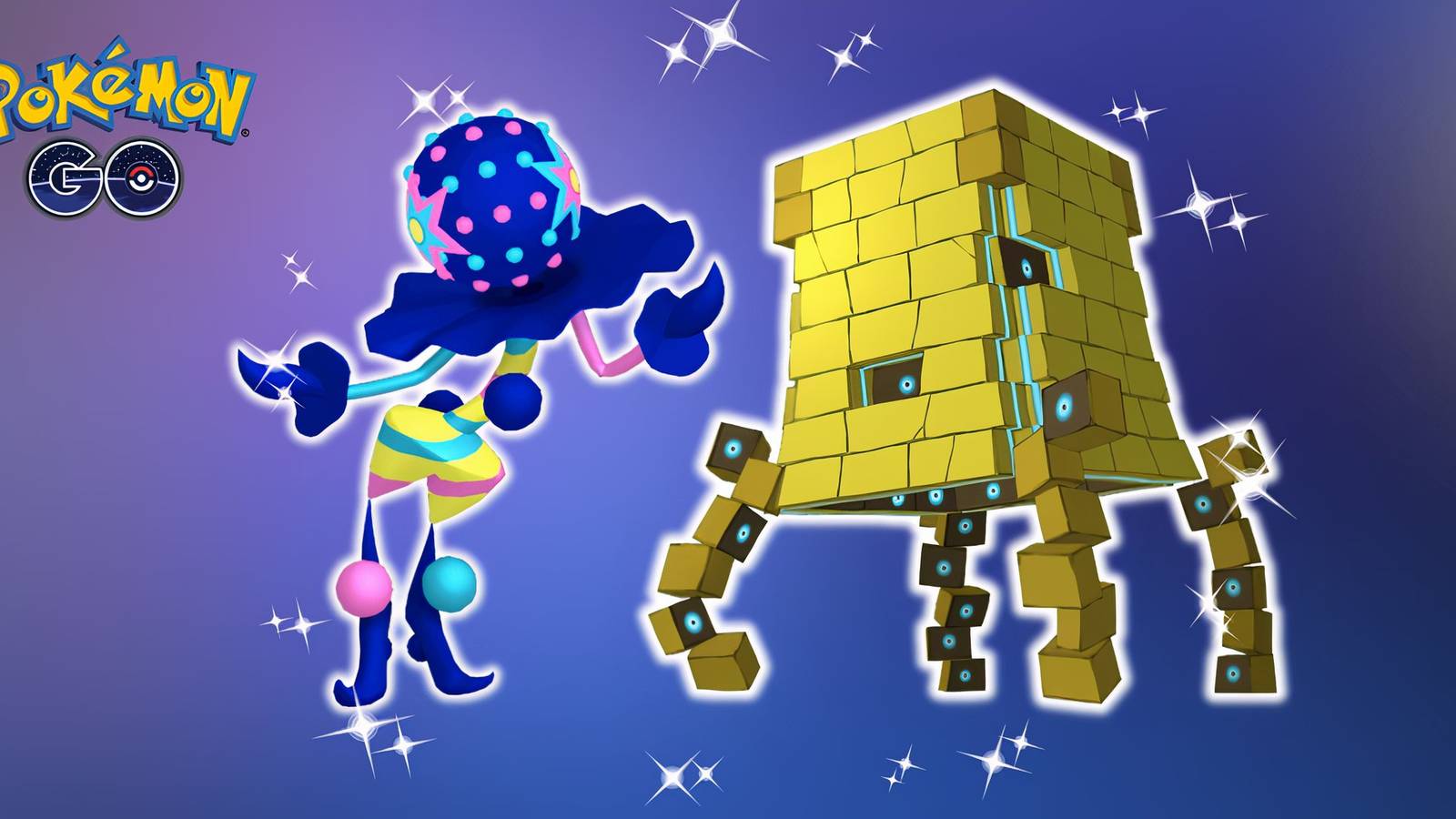 Pokemon GO Shiny Blacephalon and Shiny Stakataka
