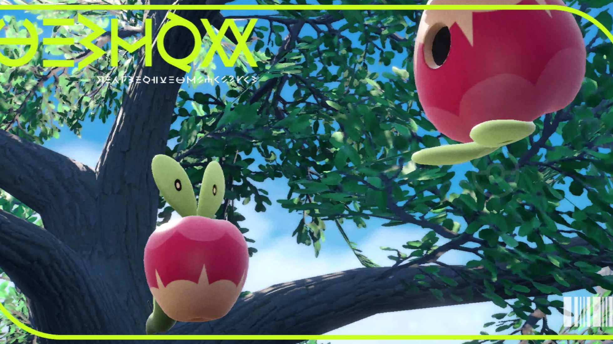 Pokemon Fan Designs Pineapple Version of Applin