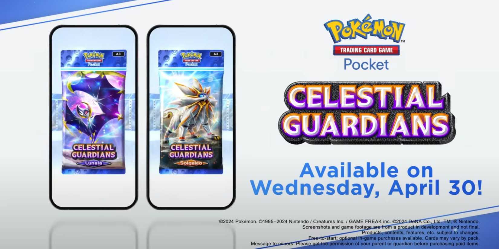 pokemon tcg pocket debuts celestial guardians set
