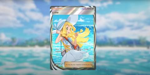 lillie's immersive card in pokemon tcg pocket.