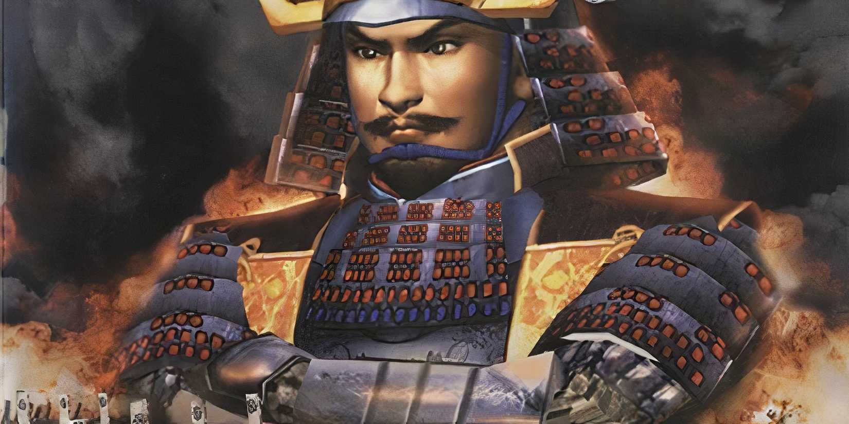 Promo art featuring Nobunaga in Kessen