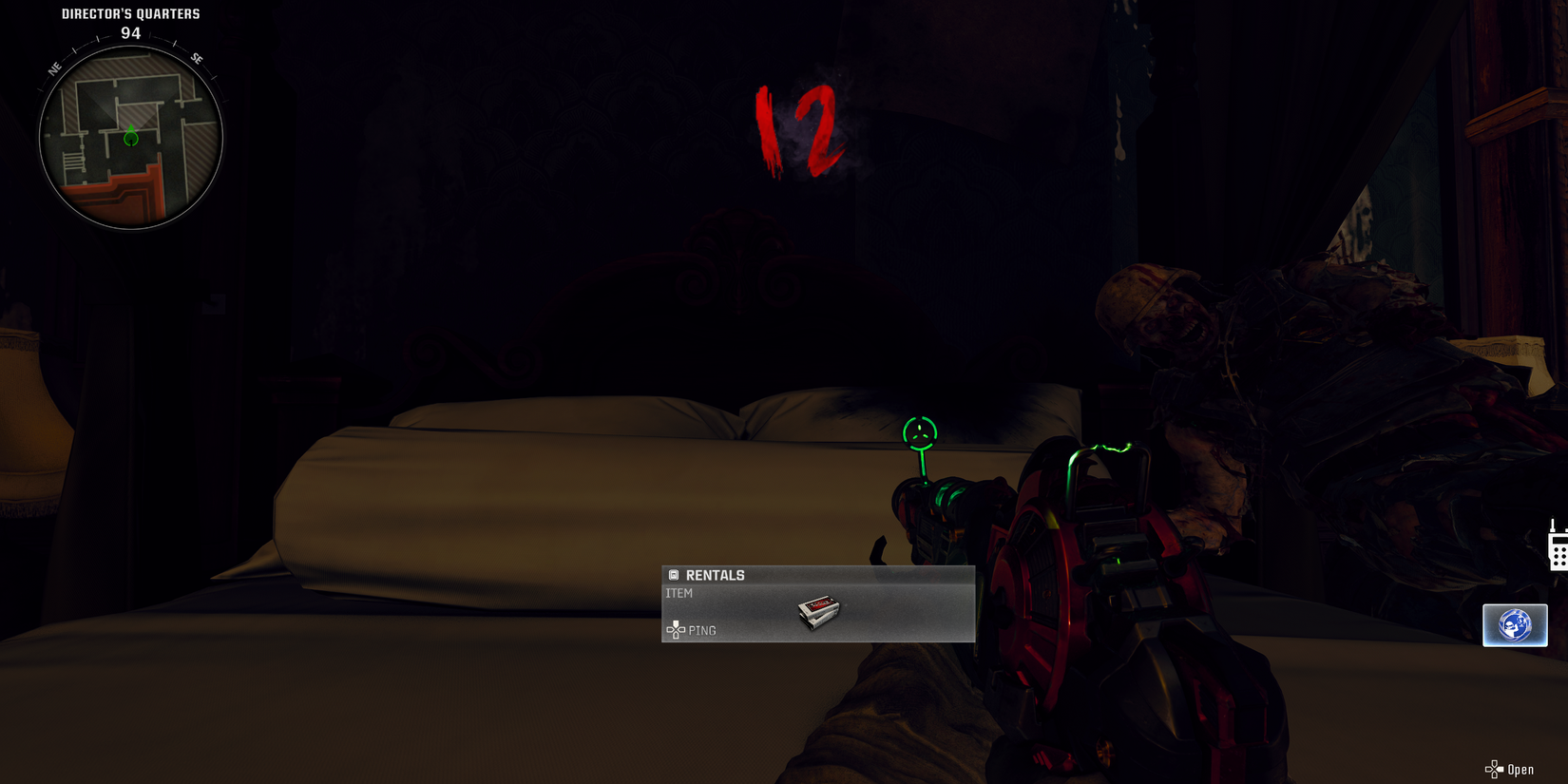 prone on richtofen's bed