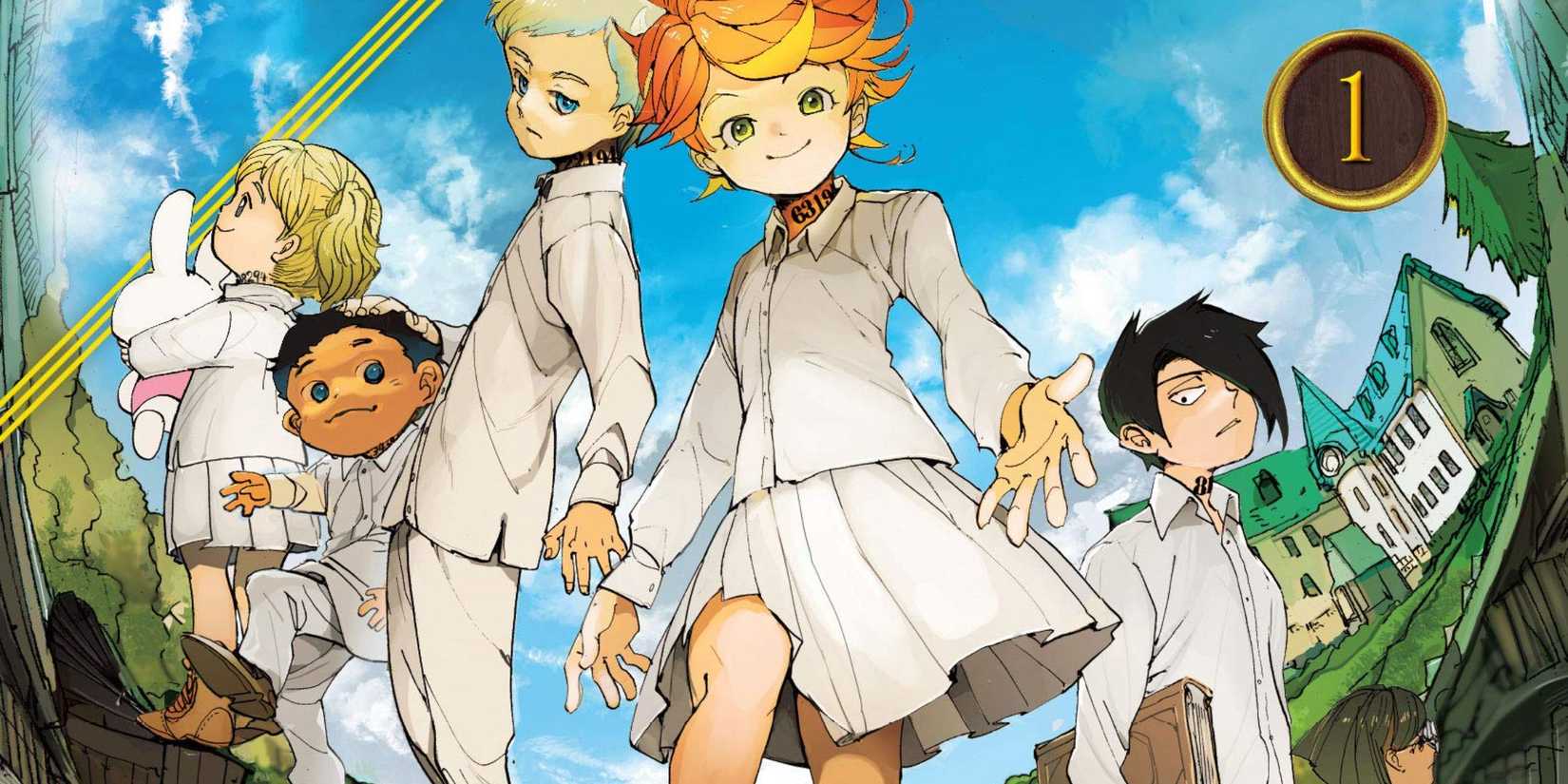 best ever post-apocalyptic anime-the promised neverland