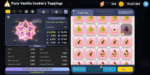 Pure Vanilla Cookie Topping Build 2 - Cookie Run Kingdom
