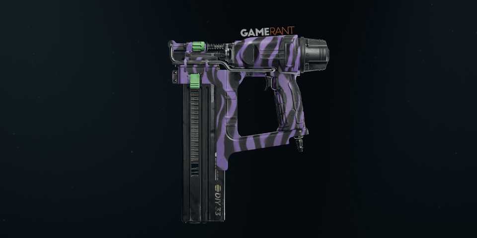 Purple Tiger Nail Gun in Black Ops 6 and Warzone