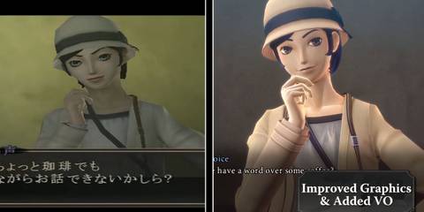 Raidou Remastered improved graphics and added voiceovers