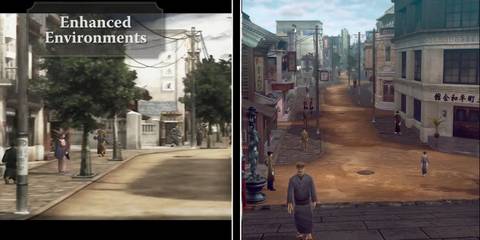Raidou Remastered enhanced environments