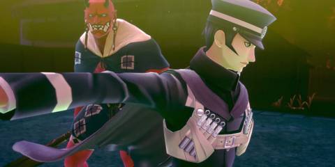 Raidou Remastered Raidou with Oni