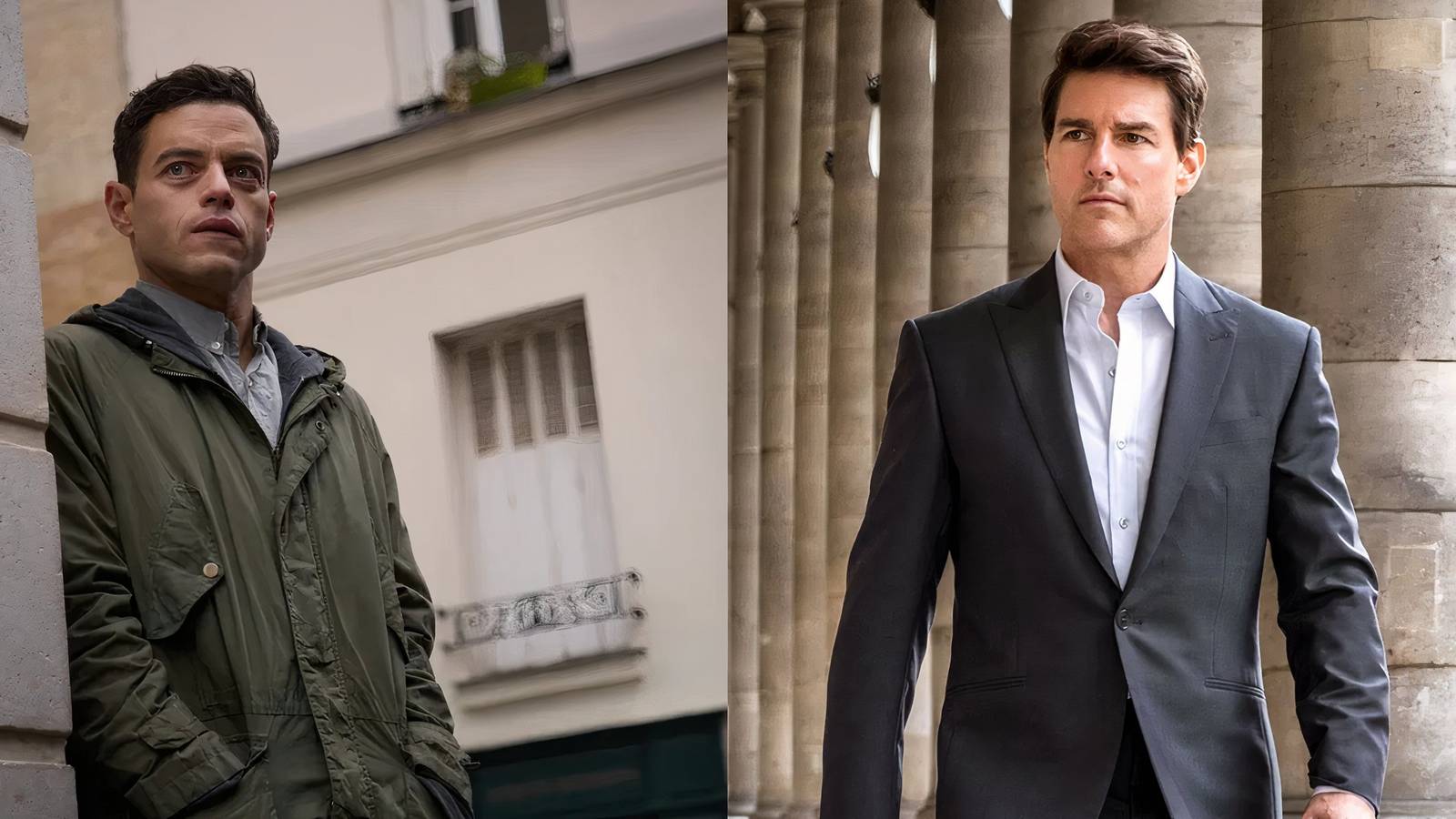 Rami Malek and Tom cruise