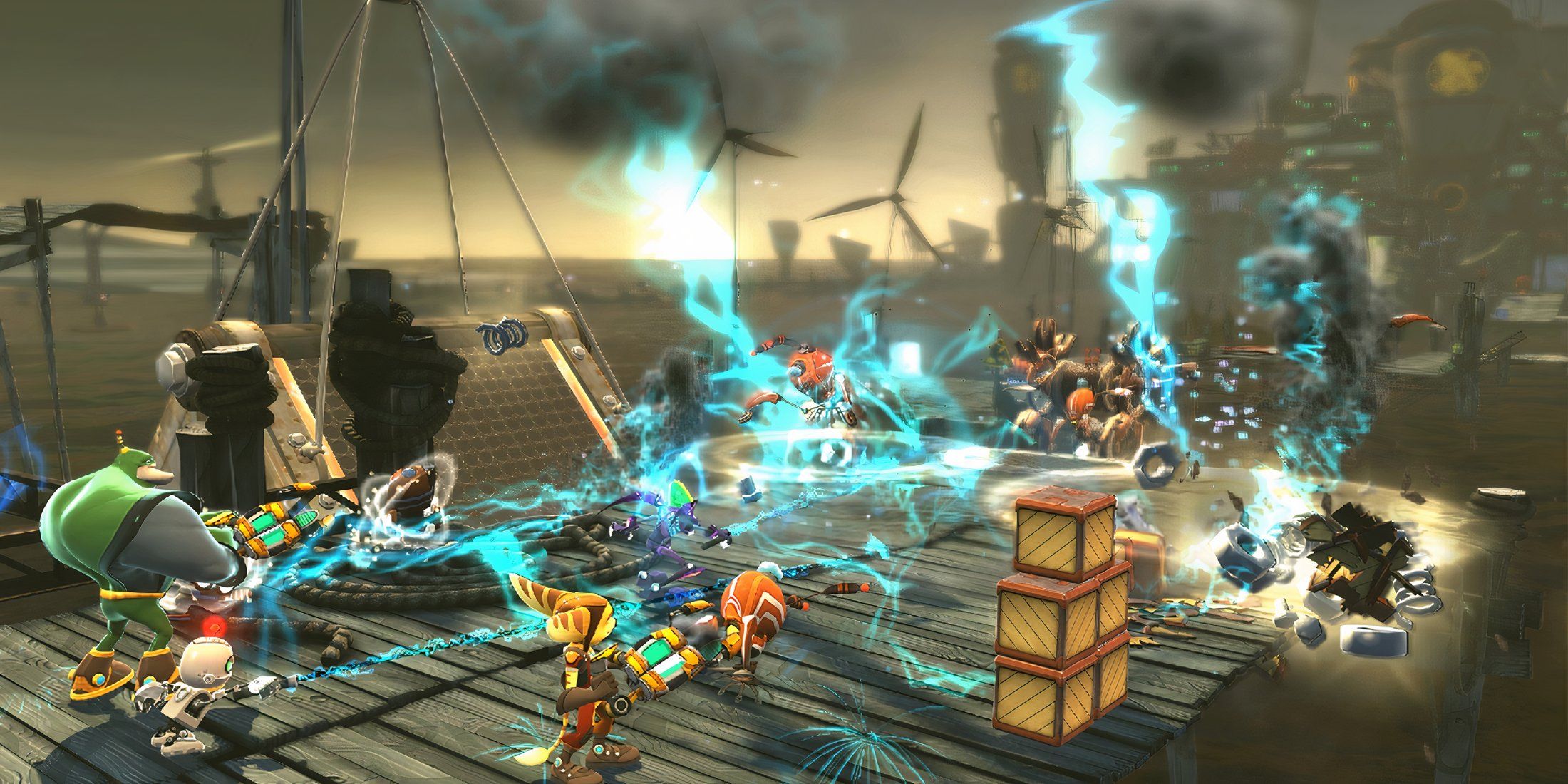 ratchet and clank all for one co-op