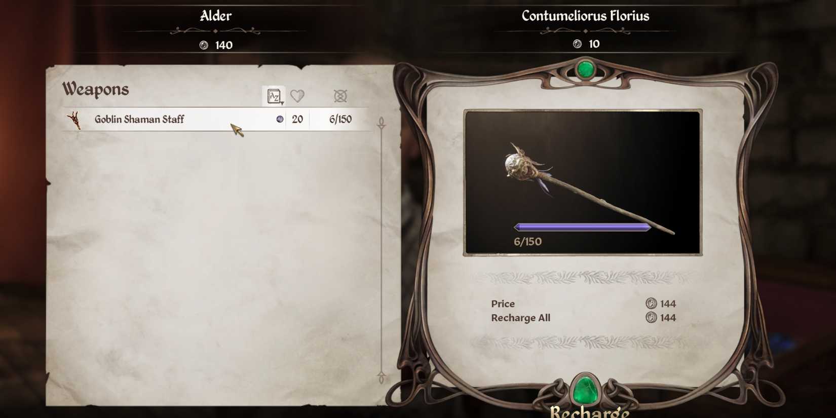 recharging a staff in The Elder Scrolls 4 oblivion remastered