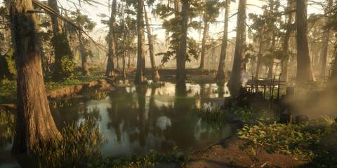 Red Dead Redemption 2 Bayou Nwa Swamp Environment