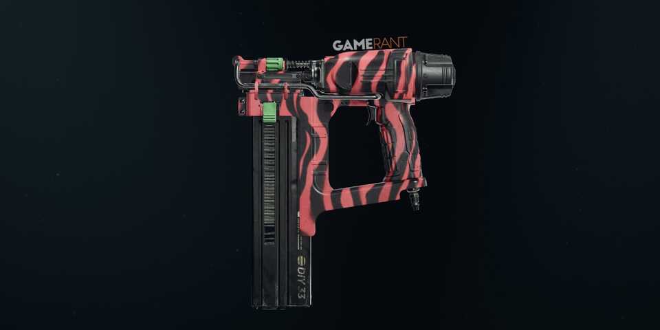 Red Tiger Nail Gun in Black Ops 6 and Warzone