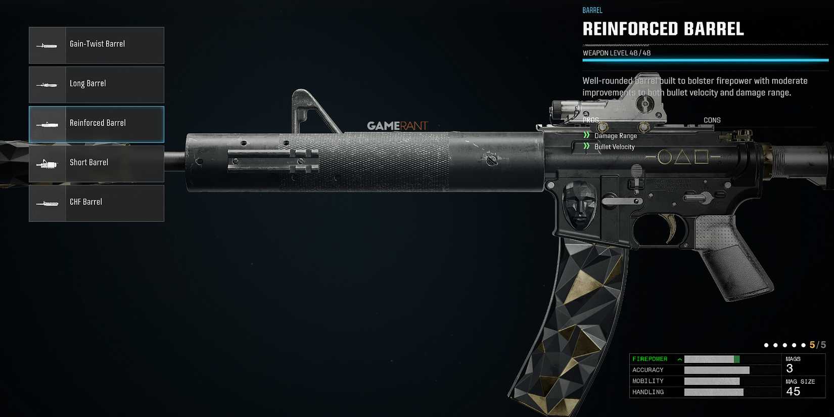 Reinforced Barrel in Warzone