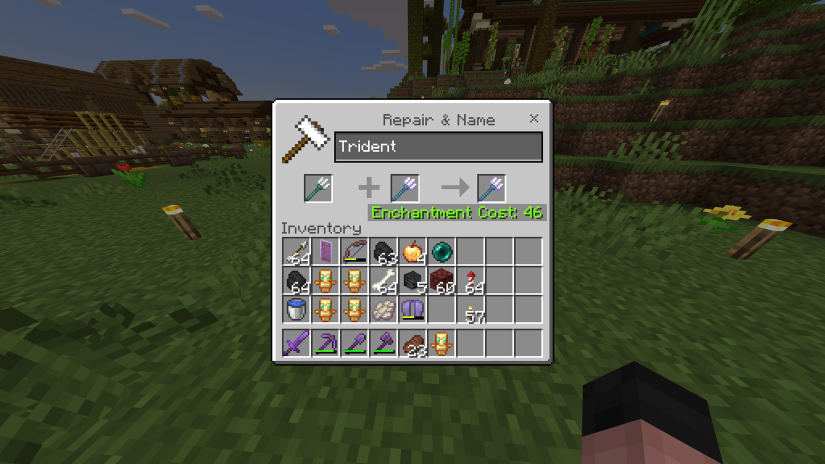 repairing the trident