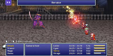 Reraise in Final Fantasy 6