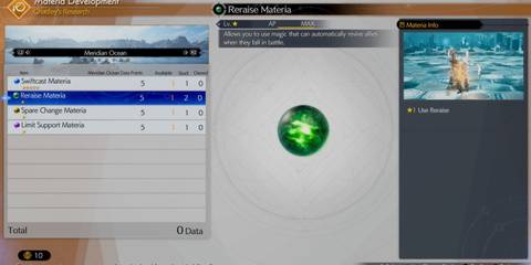 Reraise in Final Fantasy 7 Rebirth