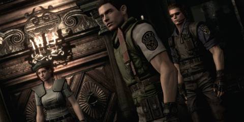 Resident Evil Remake Chis Jill and Wesker