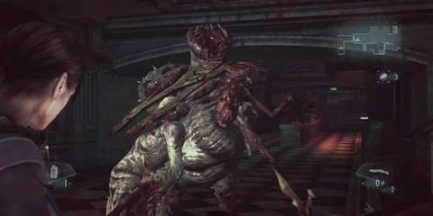 Resident Evil Revelations Scagdead boss fight