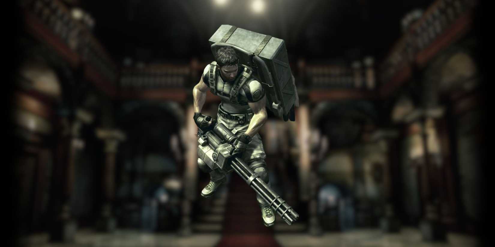 Resident Evil Weapon Gatling Gun