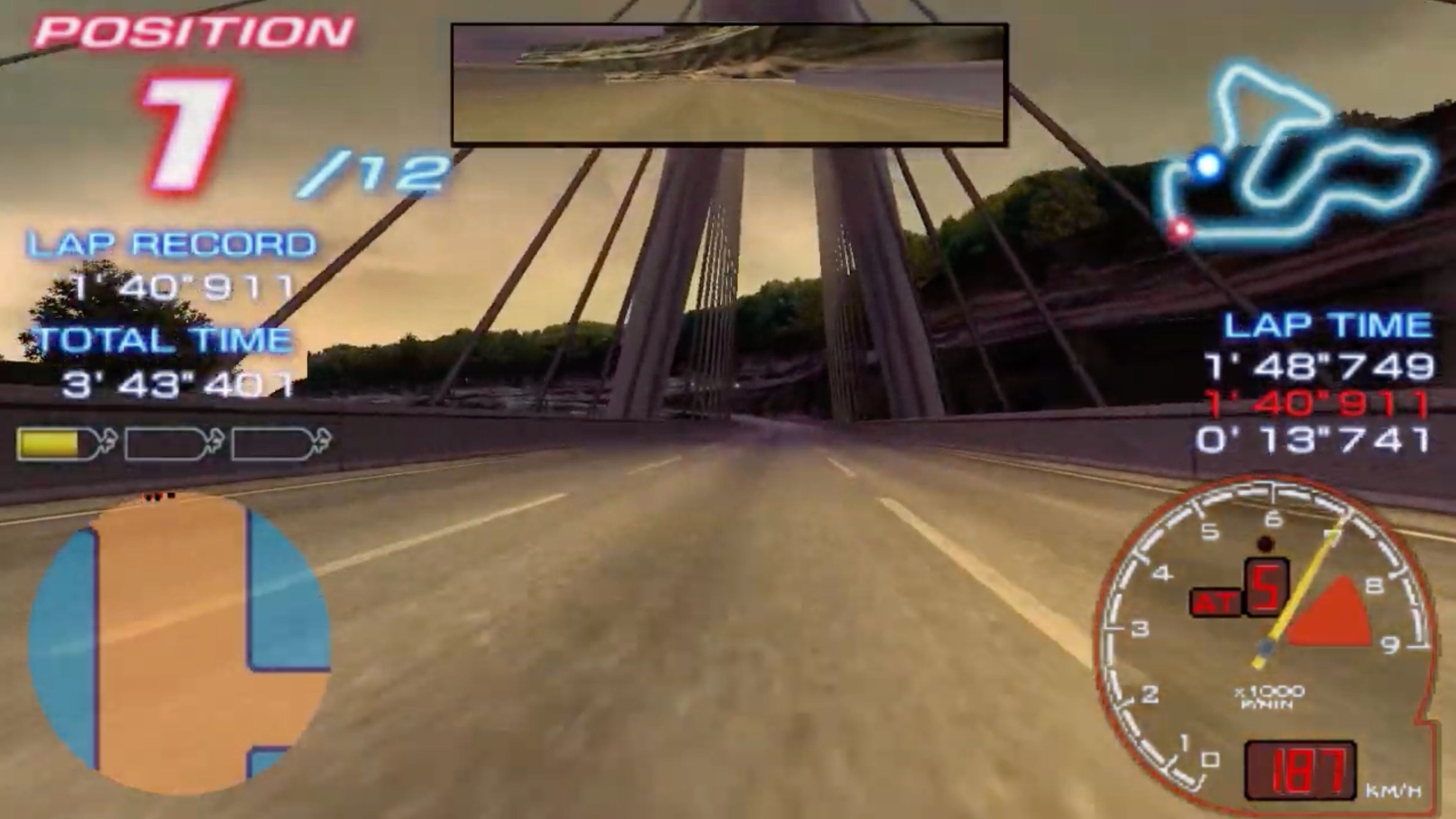 Ridge Racer 2 In Game Screenshot 2