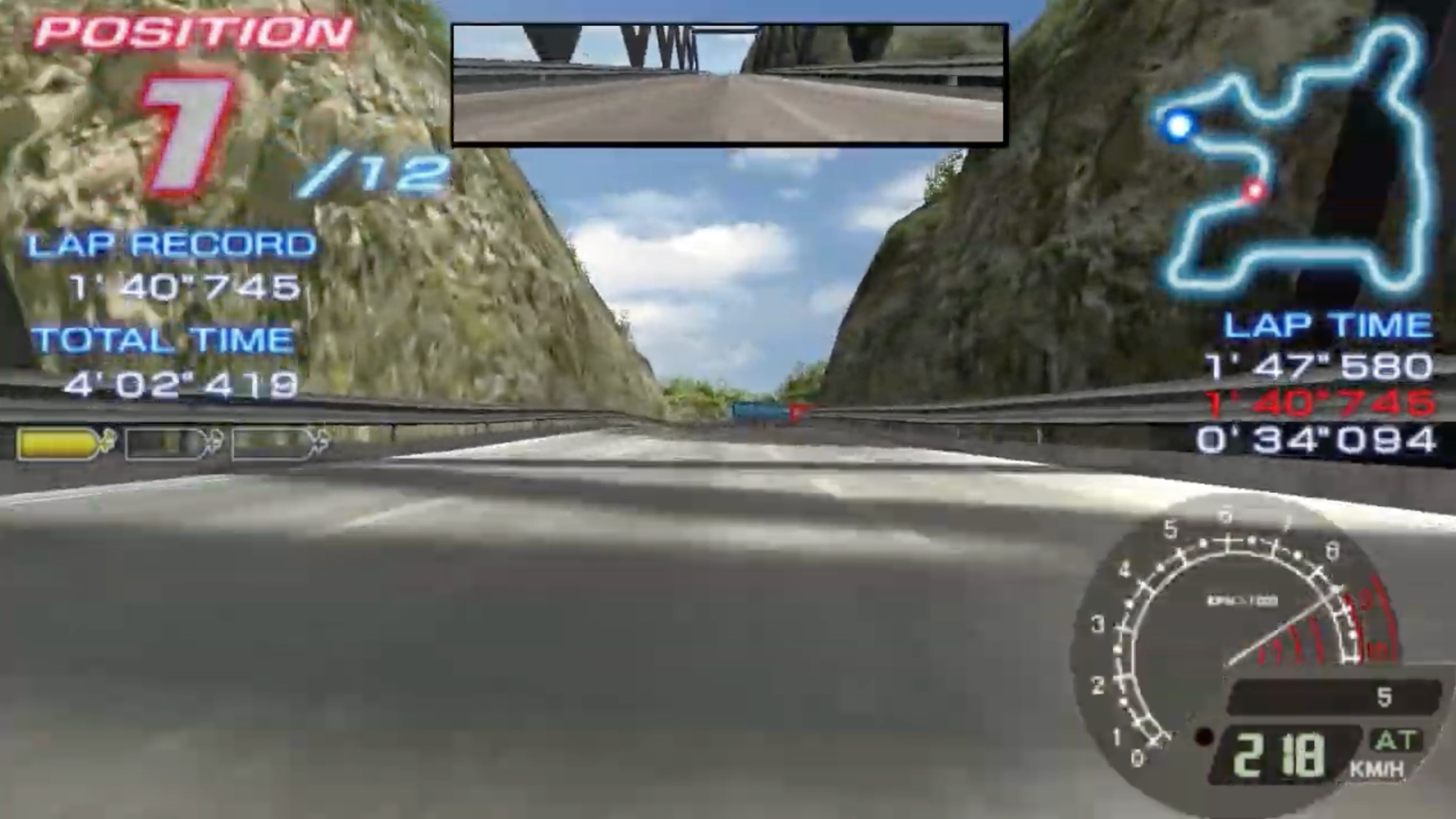 Ridge Racer 2 In Game Screenshot 4