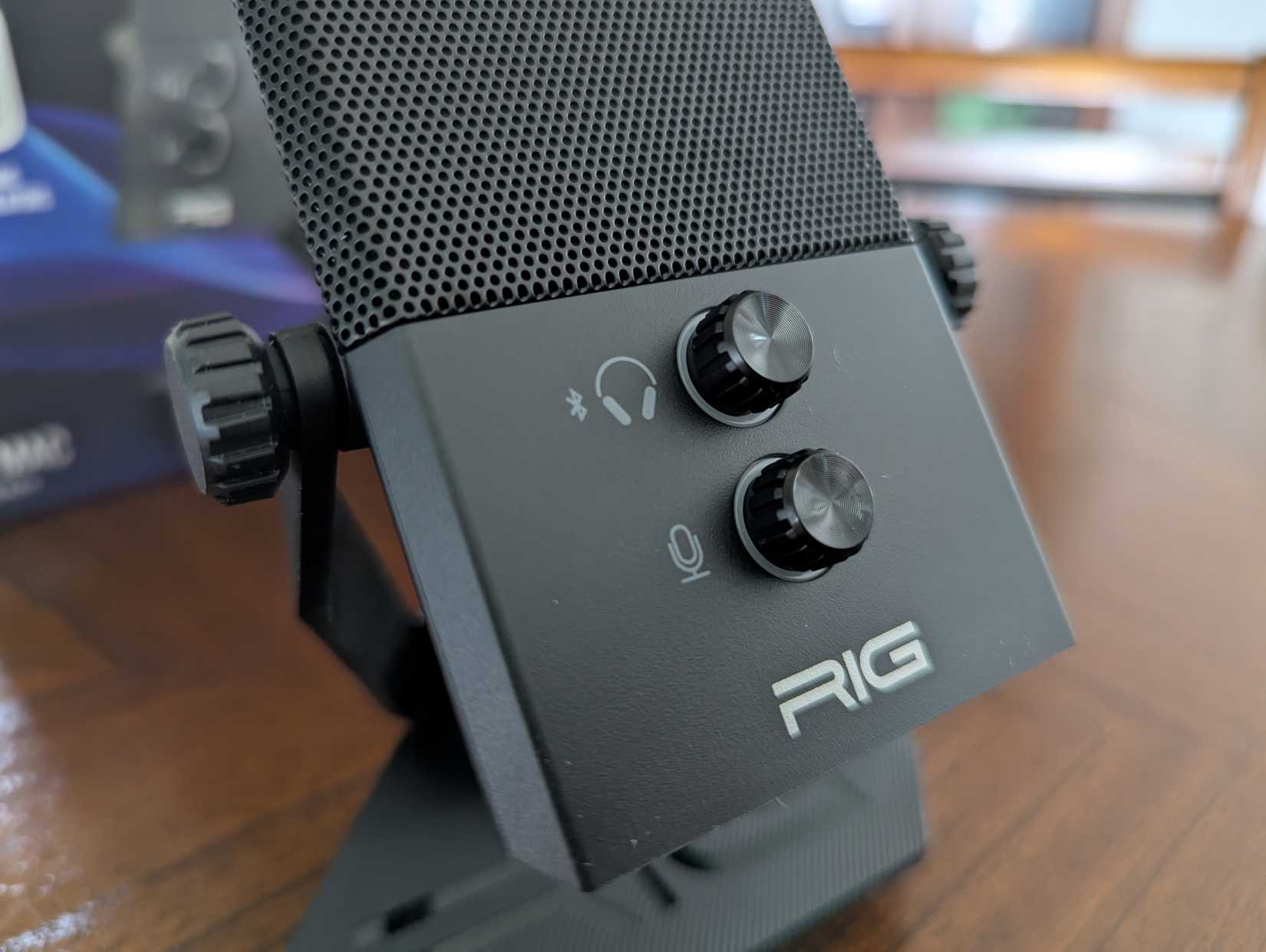 rig m2 streamstar pro hd volume dials