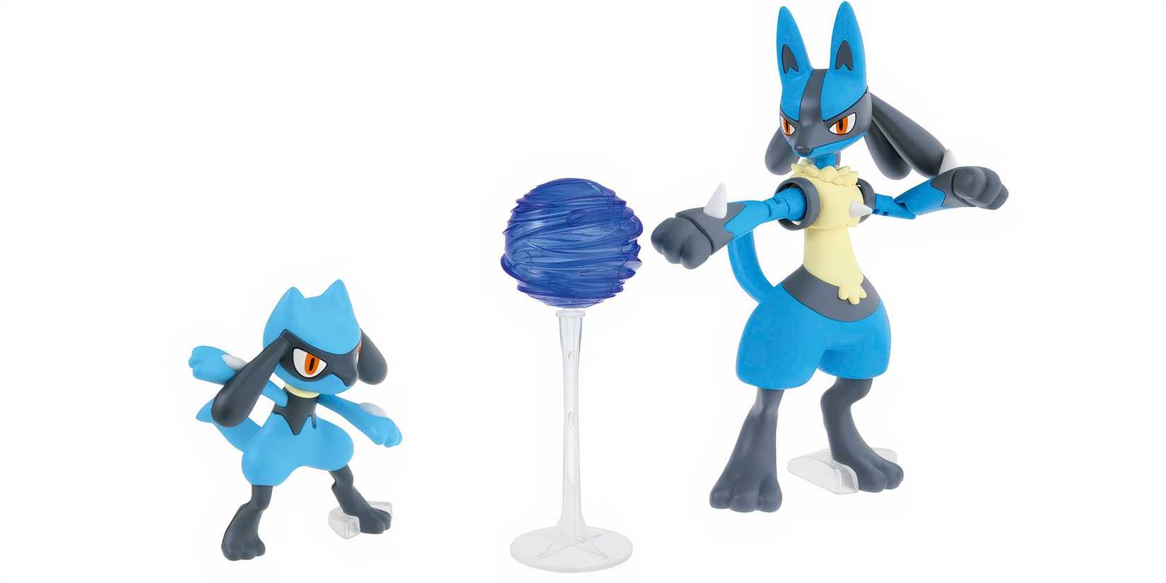 Riolu & Lucario Model Kit