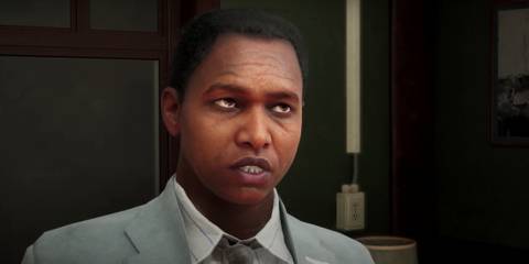 RoboCop Rogue City Mayor Kuzak at the Police Station