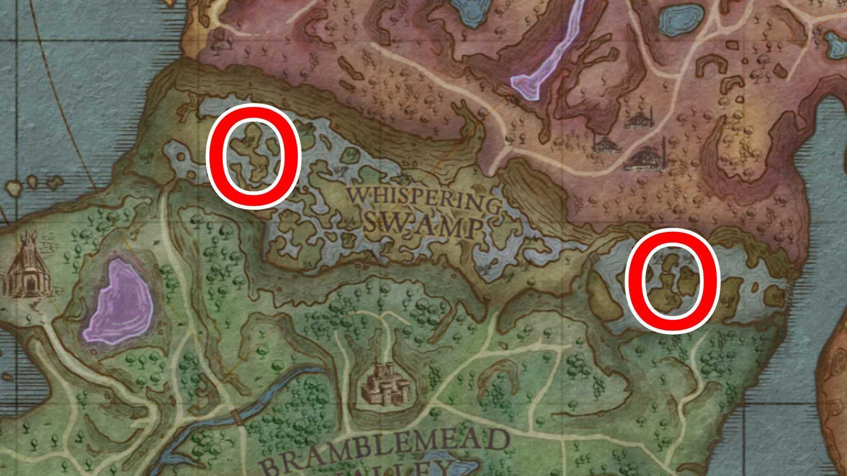 RuneScape Dragonwilds Clay Map