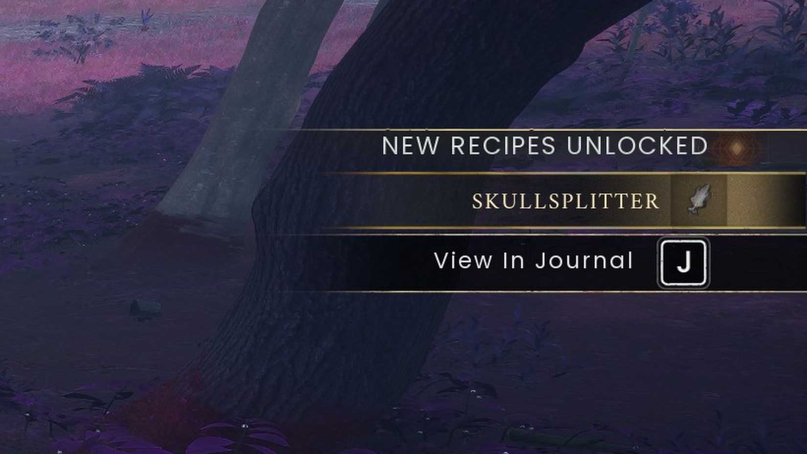 RuneScape Dragonwilds Skullsplitter Recipe