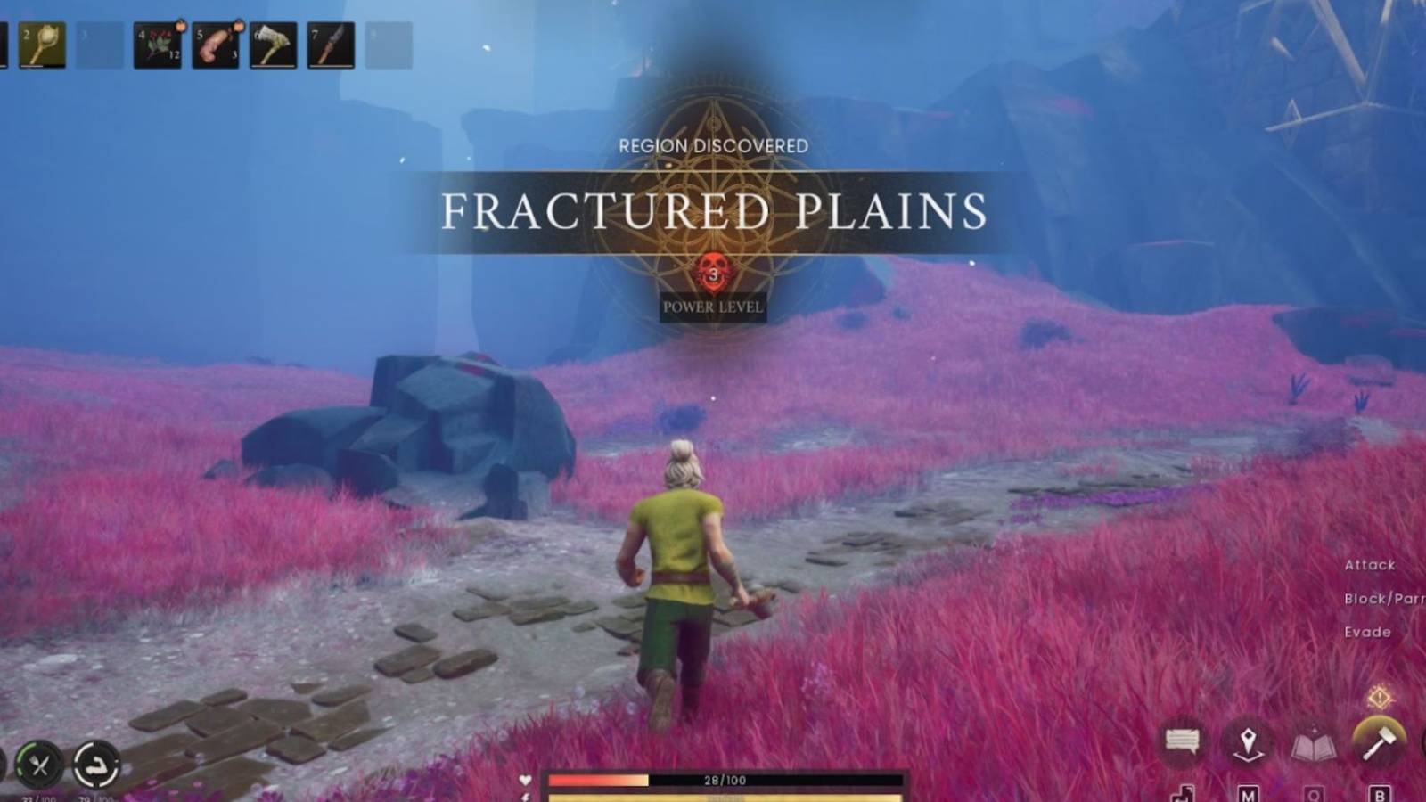 Runescape Dragonwilds player