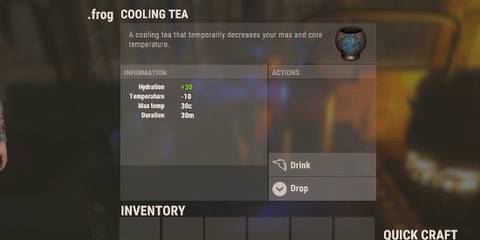 Rust Cooling Tea