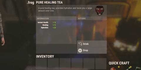 Rust healing tea 