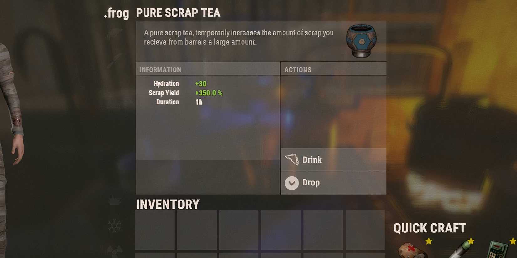 All Teas In Rust, Ranked By Their Buffs