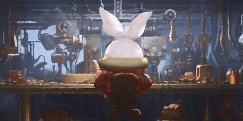 rusty rabbit stage and boss design