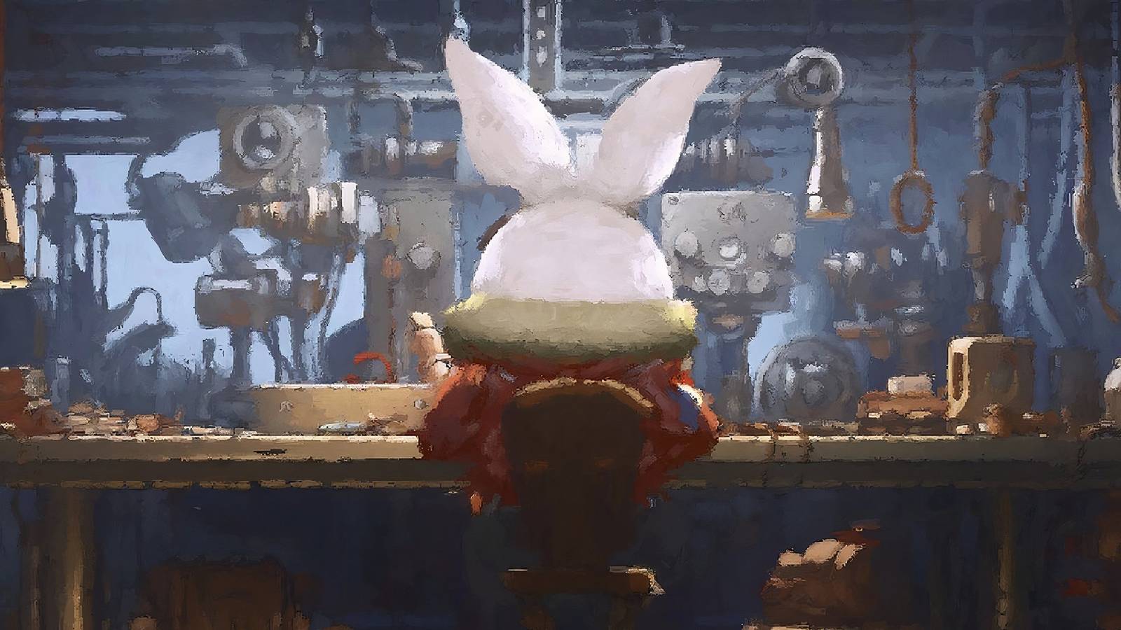 rusty rabbit stage and boss design