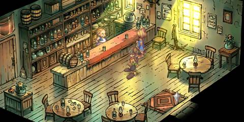 SaGa Frontier 2 Will exploring Westia in the pub