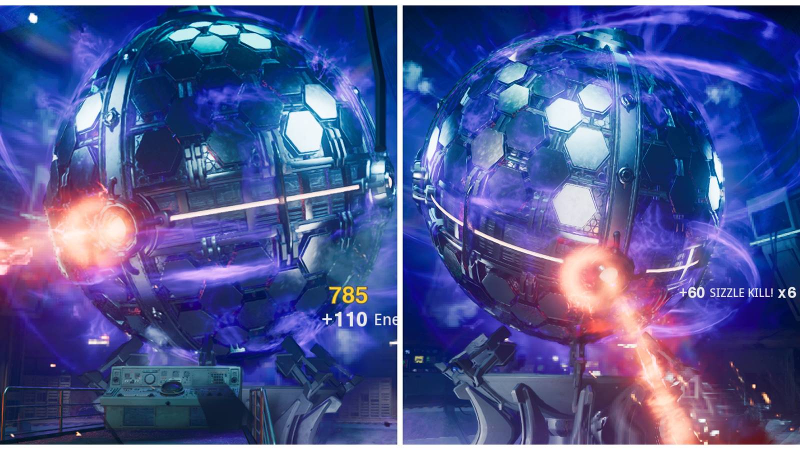 sam upgraded with a laser